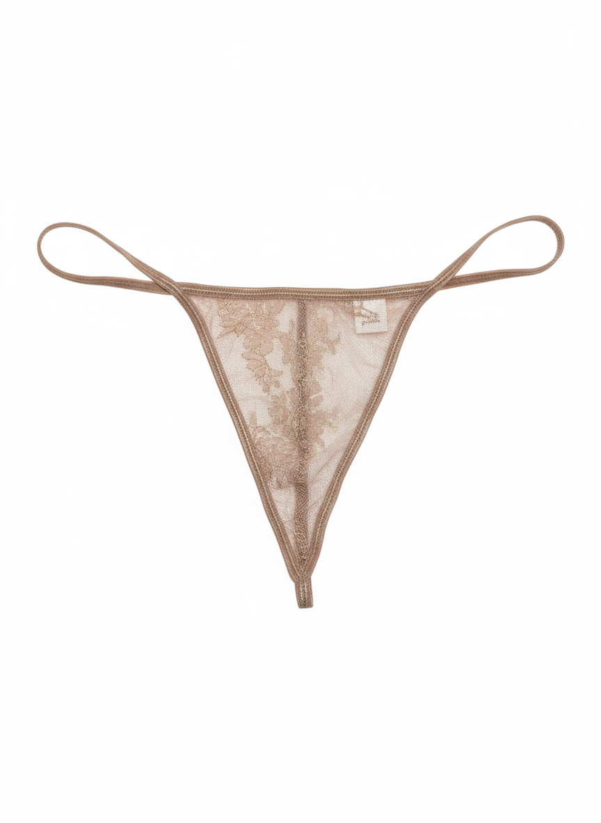 The ADORE chemise bodysuit features premium eyelash lace, nude-rose floral patterns, and feminine side slits. 